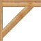 Ekena Millwork Traditional Block Rough Sawn Outlooker, Western Red Cedar, 8"W x 38"D x 38"H OUT08X38X38TRA05RWR - alternate 2